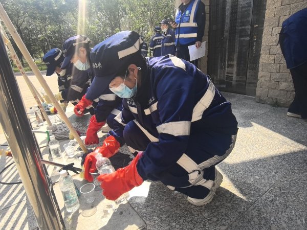 第二证券 石嘴山市大武口区120名环卫绿化职工同台竞技